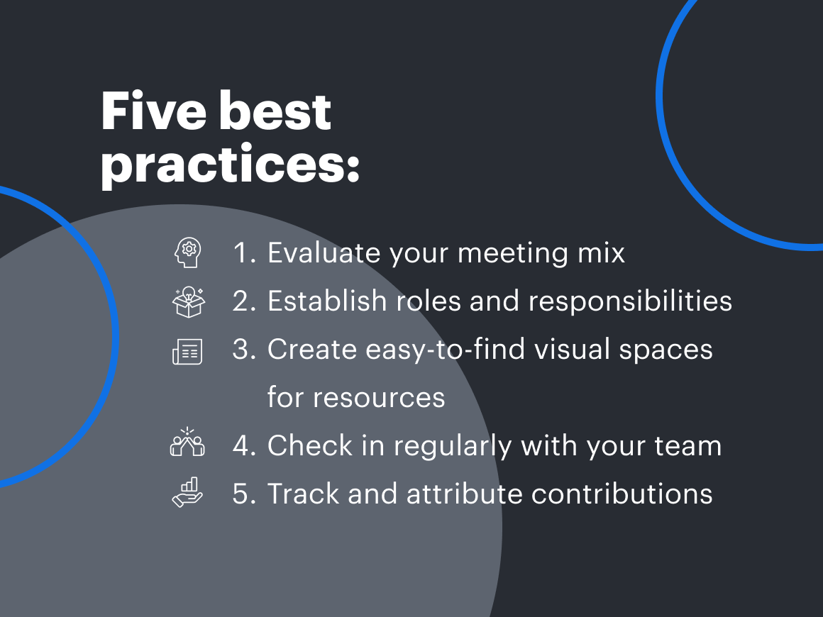 5 best practices for better collaboration beyond the meeting