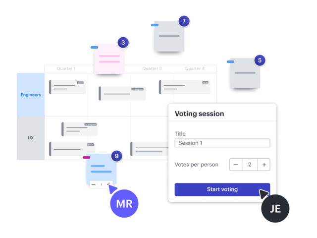 utiliser des éléments visuels pour ajouter du contexte, faire correspondre et communiquer des idées