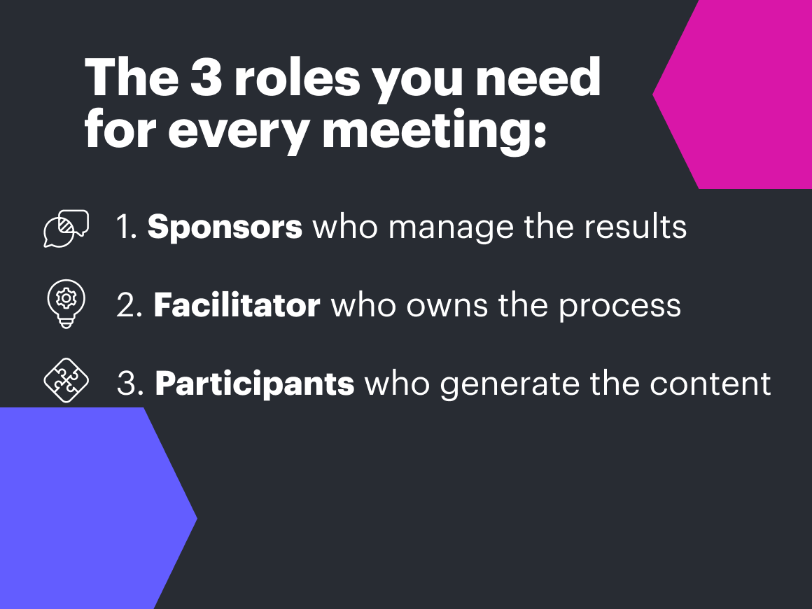 3 meeting roles