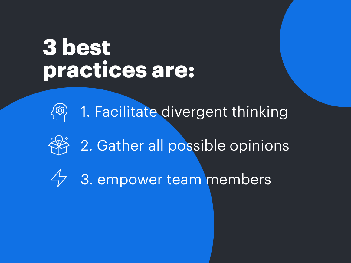 3 best practices