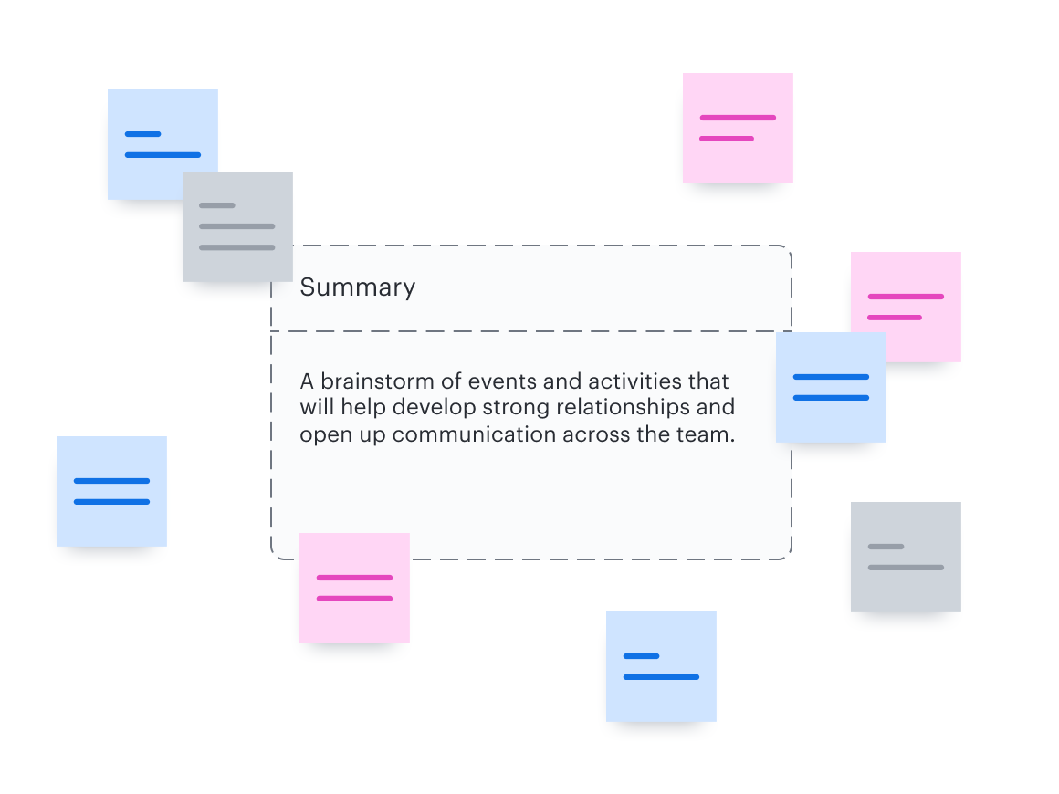 lucid ai summarize ideas