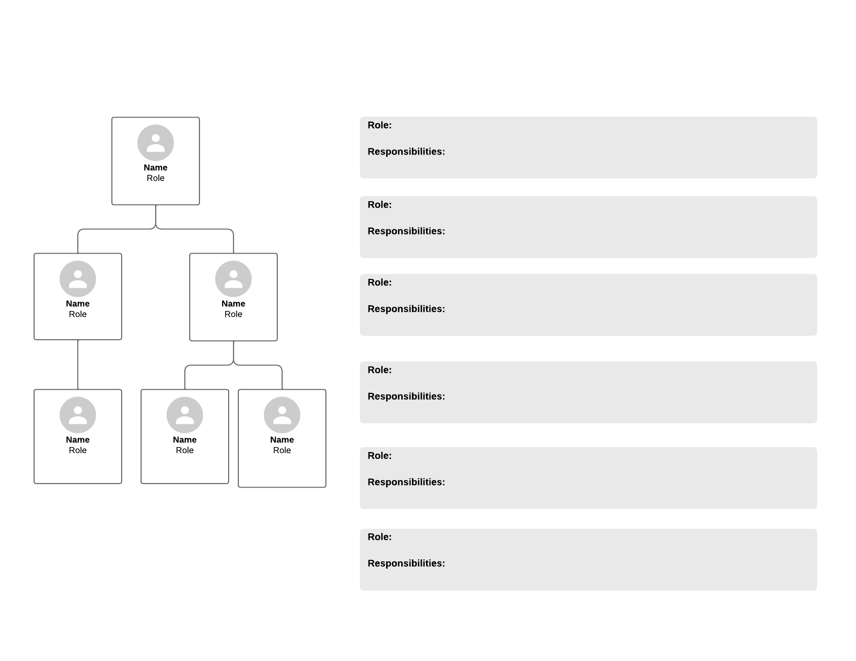 roles and responsibilities framework