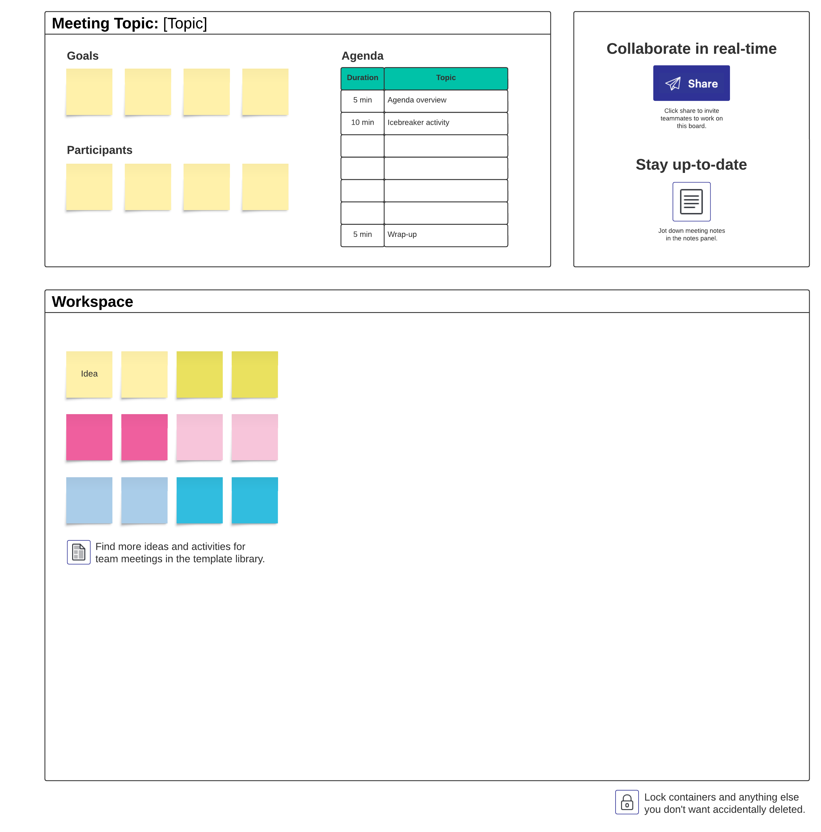 meeting agenda template