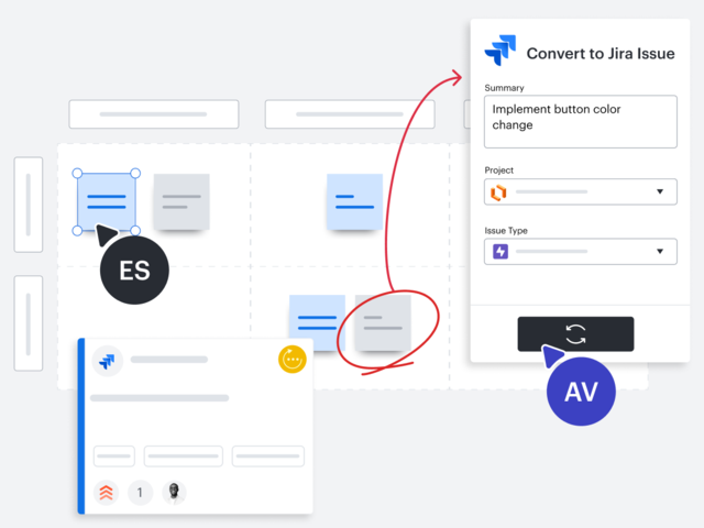 conversion de carte Lucid en ticket Jira