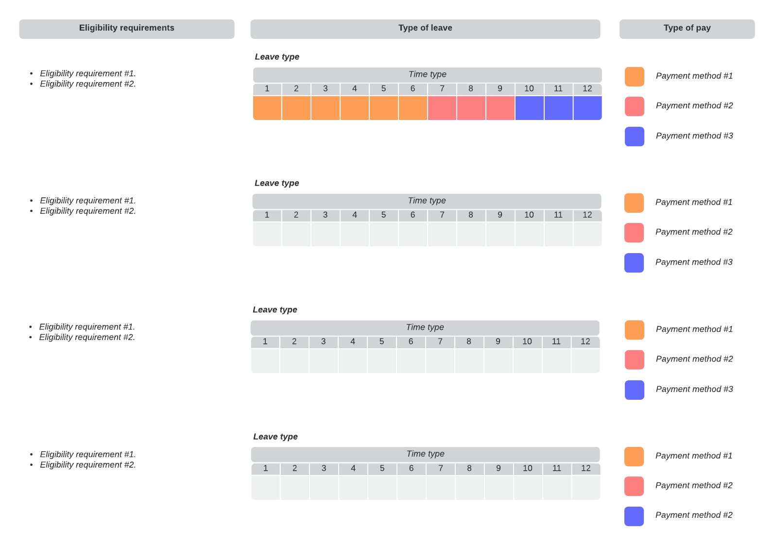 managing company leave template